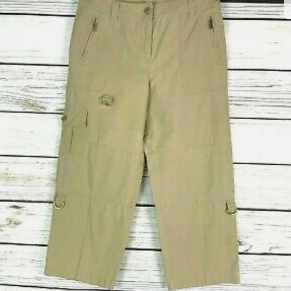 Jones New York adjustable length khakis - Picture 1 of 10